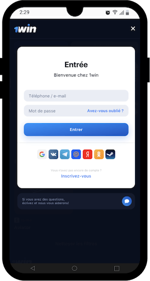 1win connexion - entrée de 1win